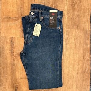 501 Levi's Men's Blue Straight Jeans